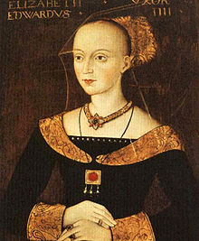 Елизавета Вудвилл (англ. Elizabeth Woodville; ок. 1437 г. – 8 июня 1492 г.) – королева-консорт Англии как супруга короля Эдуарда IV с 1464 по 1470 гг. и с 1471 по 1483 гг.; дочь Ричарда Вудвилла, 1-го графа Риверса, и Жакетты Люксембургской.