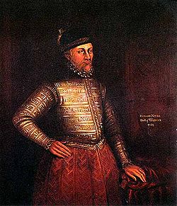 Ричард Невилл (англ. Richard Neville; 22 ноября 1428 г. – 14 апреля 1471 г.) – 6-й граф Солсбери и 16-й граф Уорик (по праву брака), прозванный «Уорик – Делатель королей» (англ. «Warwick Kingmaker»). Был ключевой фигурой в войне Алой и Белой Розы, в течение которой он помог свергнуть короля Генриха VI из династии Ланкастеров в пользу короля Эдуарда IV из династии Йорков.